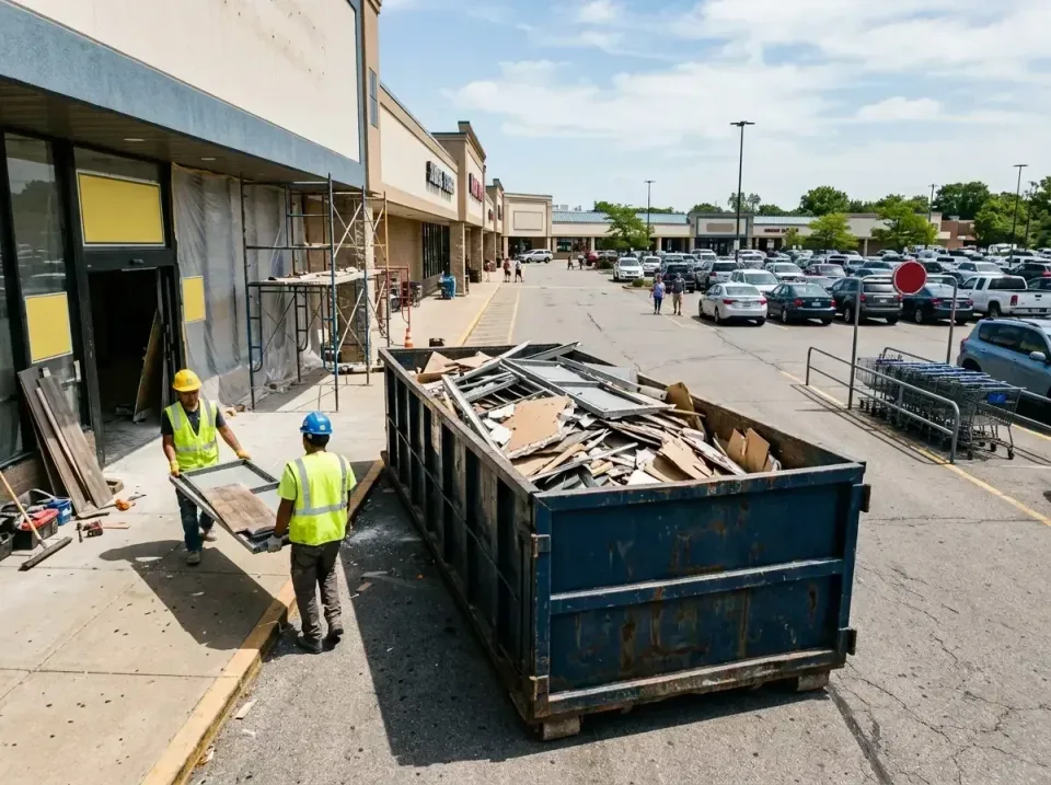 retail-store-renovation-debris-003 — frequently asked questions, Roll-off Dumpster Rentals in Woodmore, MD